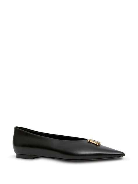 burberry pointed toe flats